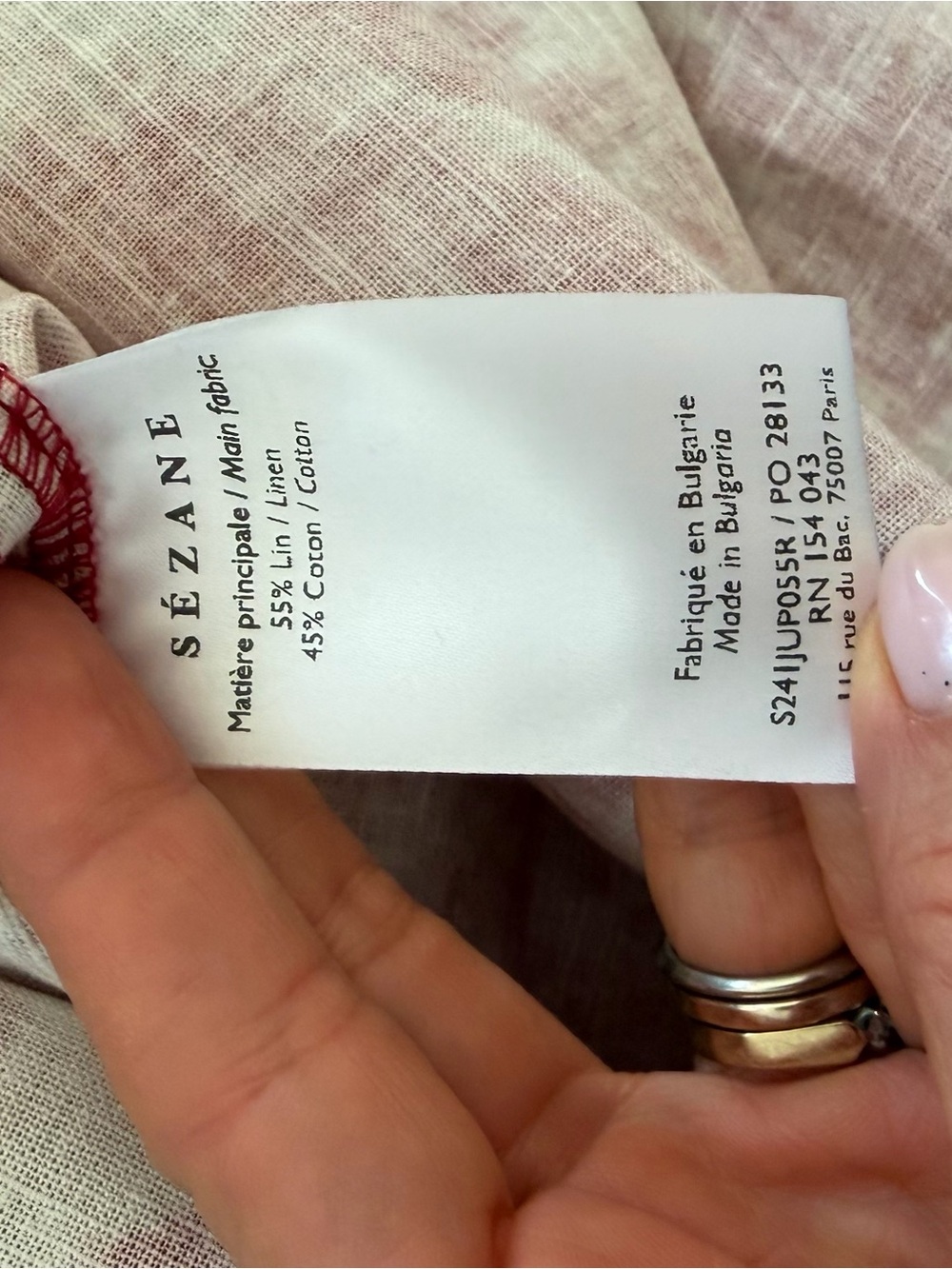 Sézane Norma Skirt – Magda Print – Size 34 (US 2) - Picture 3 of 4